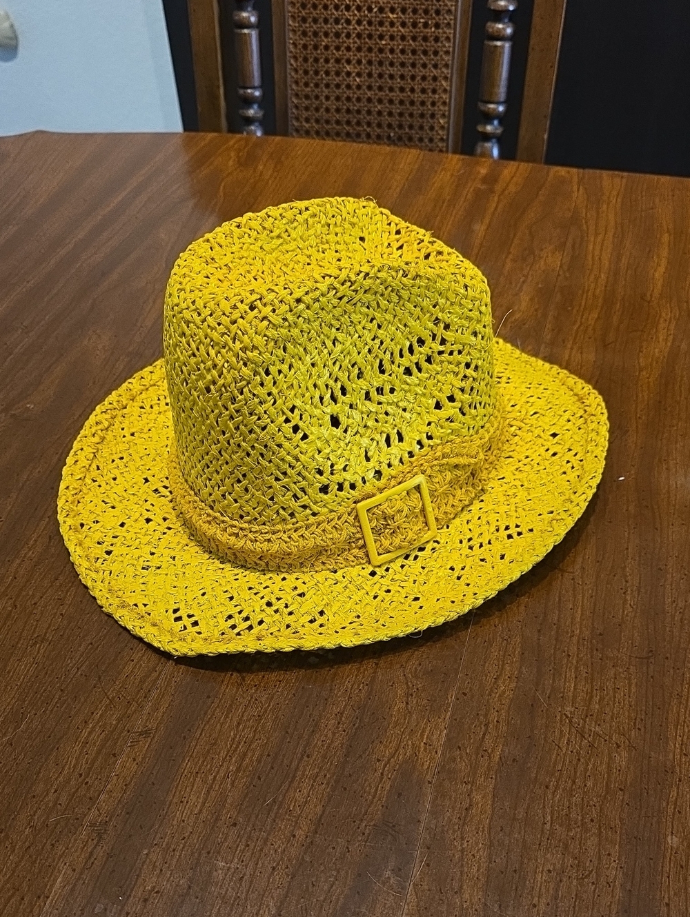 Bailey U-Rollit Women's Yellow Straw Trilby Hat